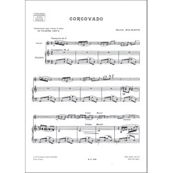 Saudades Do Brazil N 4 Corcovado Violon-Piano